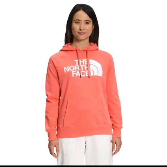 The North Face Tops - The North Face Women’s Logo Hoodie, Coral Sunrise, Sz Lg